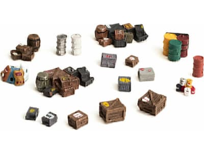 WOOA1855 HO Assorted Crates