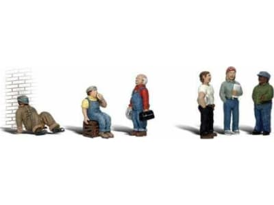 WOOA1867 HO Factory Workers