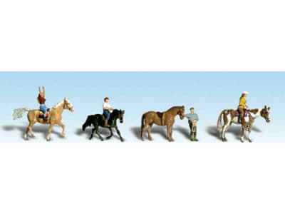 WOOA1889 HO Horseback Riders