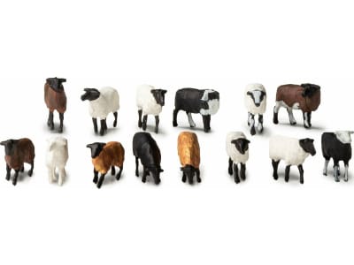 WOOA1964 HO Flock of Sheep