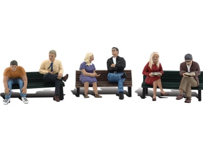 WOOA2206 N People On Benches