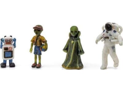 WOOA2870 N Sci-Fi Figures 4 Pk