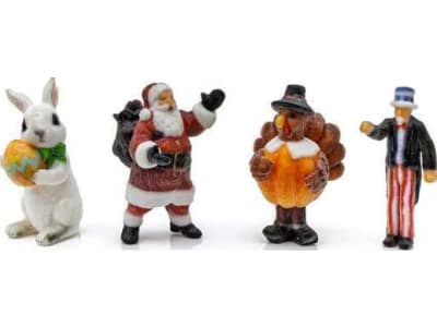WOOA2873 N Holiday Figures 4 Pk