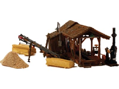 WOOBR5044 HO Built-Up Buzz s Sawmill