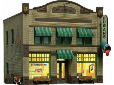 WOOBR5053 HO Built-Up Dugan s Paint Store