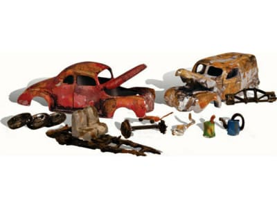 WOOAS5563 HO Junk Cars