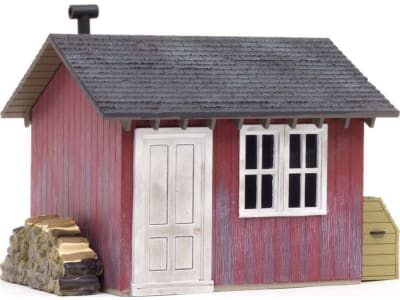WOOBR5857 O Built-Up Work Shed