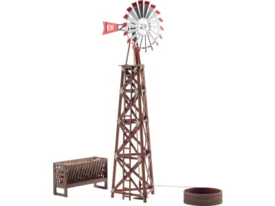 WOOBR5868 O Built-Up Windmill