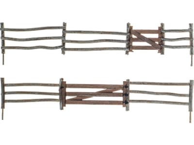 WOOA3001 O Log Fence