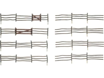 WOOA2991 N Log Fence