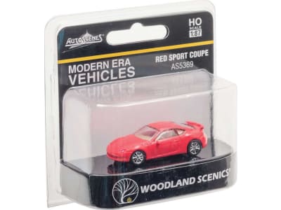 WOOAS5369 HO Red Sport Coupe