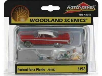 WOOAS5552 HO Parked for a Picnic