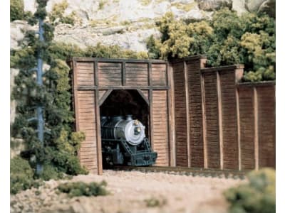 WOOC1254 Ho Single Tunnel Portal Timber