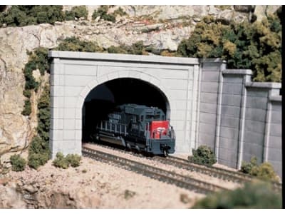 WOOC1256 Ho Double Tunnel Portal Concrete