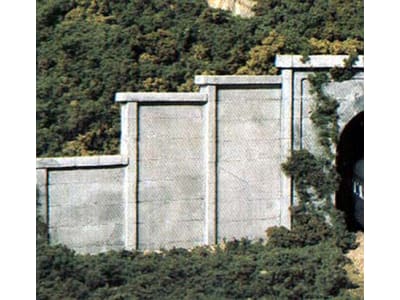 WOOC1258 HO Retaining Wall Concrete 3