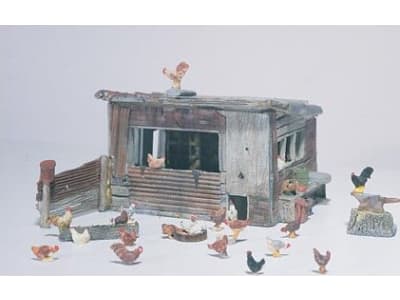 WOOD215 Ho Chicken Coop