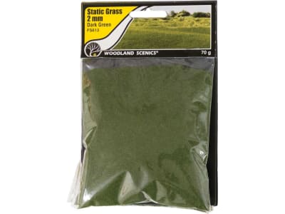 WOOFS613 Static Grass Dark Green 2mm