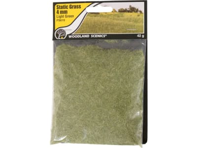 WOOFS619 Static Grass Light Green 4mm