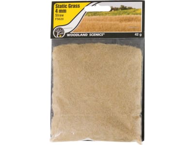 WOOFS620 Static Grass Straw Green 4mm