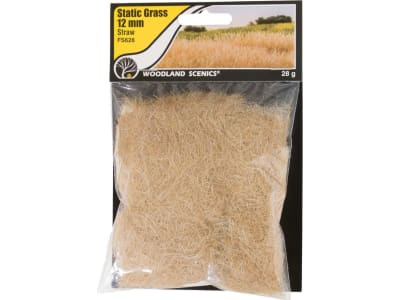 WOOFS628 Static Grass Straw Green 12mm