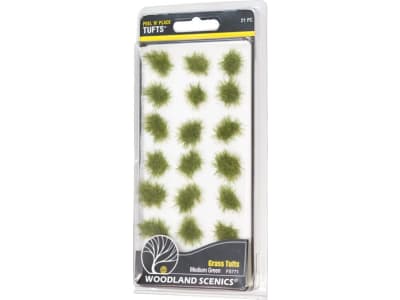 WOOFS771 Medium Green Grass Tufts
