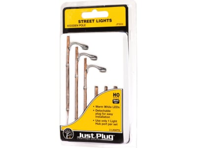 WOOJP5630 Ho Street Lights Wooden Pole 3