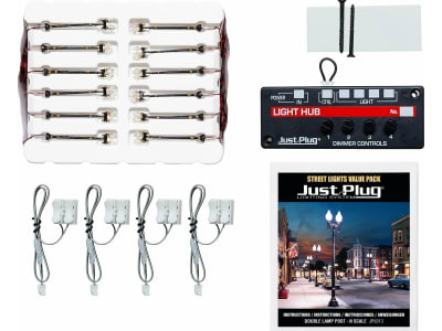 WOOJP5913 Double Lamp Post Value Pack - N Scale