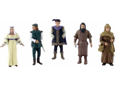 WOOSP4442 Scene-A-Rama Scene Setters Castle Dwellers