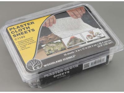 WOOC1193 Plaster Cloth Sheets 8 X 12 30