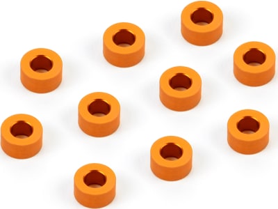 XRA303125-O Alu Shim 3x6x3.0mm - Orange  10 