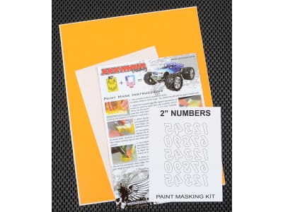 XXXM011L 2 Reverse Numbers Paint Mask