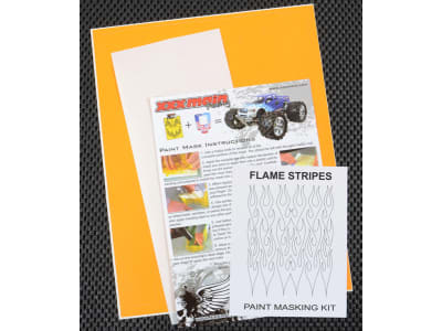 XXXM040L Flame Stripes Paint Mask