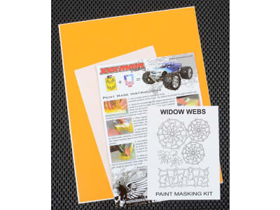 XXXM048L Widow Webs Paint Mask