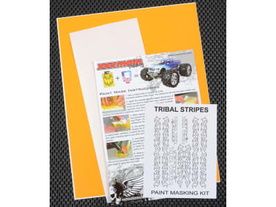 XXXM061L Tribal Stripes Paint Mask