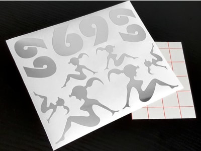 XXXV017C Mirror Chrome Girlie