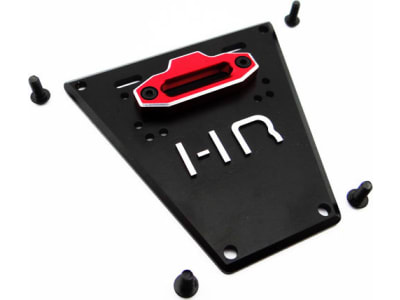 YEX331W01 Aluminum Winch Mount Front Skid Plate - Axial Yeti Xl