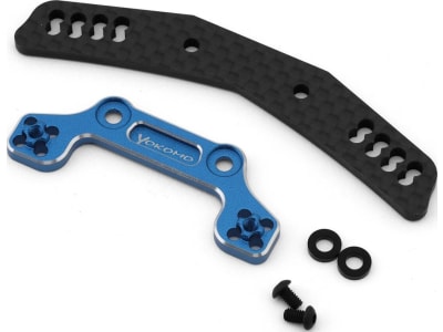 YOKY2-017AGBL Carbon Fiber / Aluminum Hybrid Front Shock Tower  Blue   Yd-2 / Rd / S