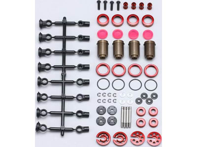 YOKY2-SBBSRA Yoky2-Sbbsra Big Bore Shock Set: Yd-2 Series  Red   Y2-Sbbsra 