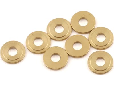 YOKZCB3810 3x8x1mm CNC-Machined Brass Spacers  8 