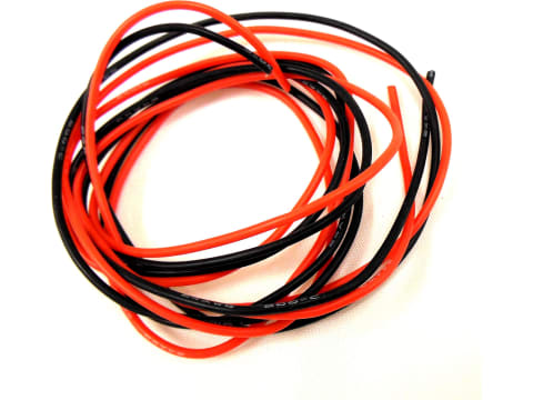 Xspede ACE24G12 1.6mm OD Silicone Wire 40 Strand 24g 2 M 6ft 8in