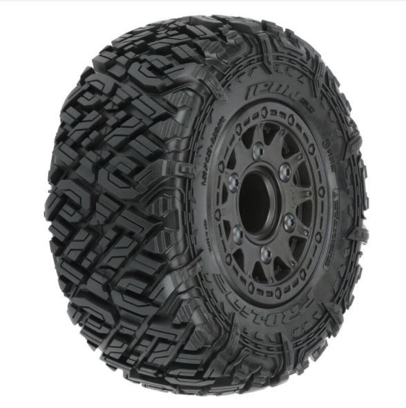 權兵衞　激レア　マッドワゴン　オプションタイヤ　Pro-Line Pro-Line 1018210 Icon SC 2.2 /3.0 M2 Tires Mounted Black wheels SC
