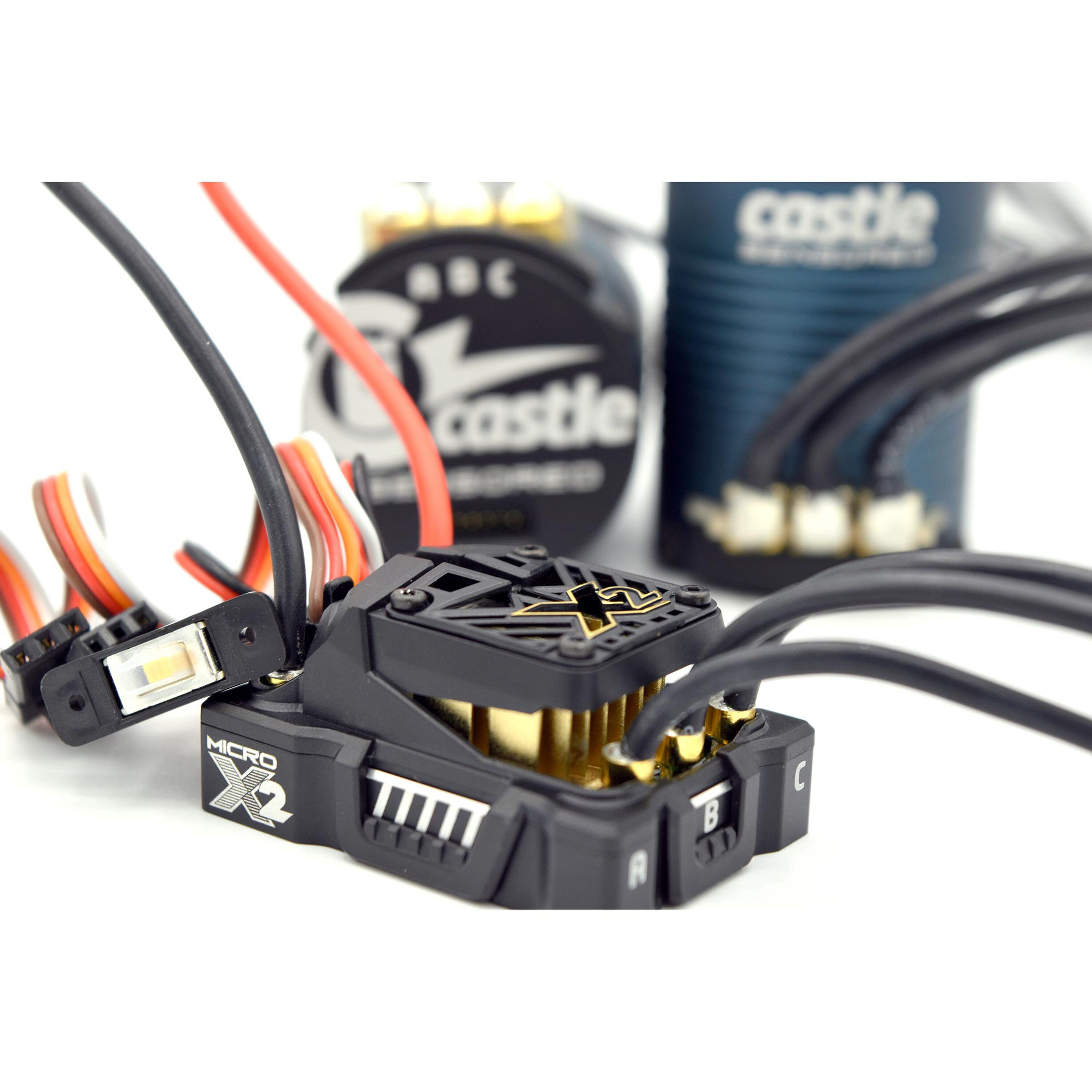 Castle Creations 010017101 Mamba Microx2 16.8v Waterproof Sensored