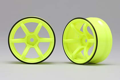 YOKRP-6313Y6A - Rp Drift Wheel High Traction Type Yellow | Yokomo
