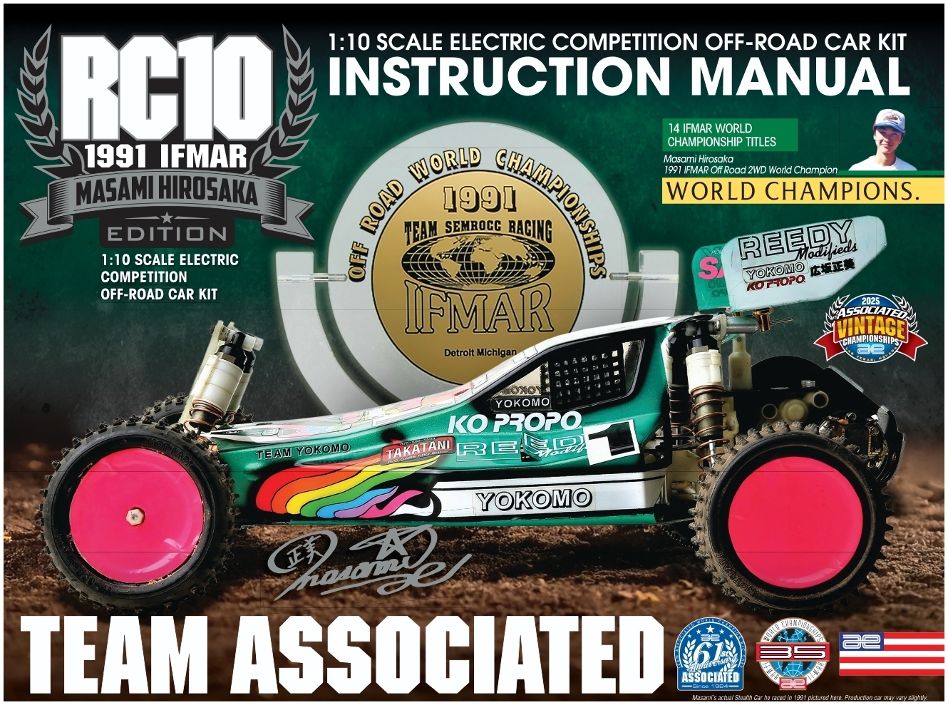 PSA10 村上隆 TRNQLTY/HRT/PRZ ABV ALL CM-046 Team Associated RC10