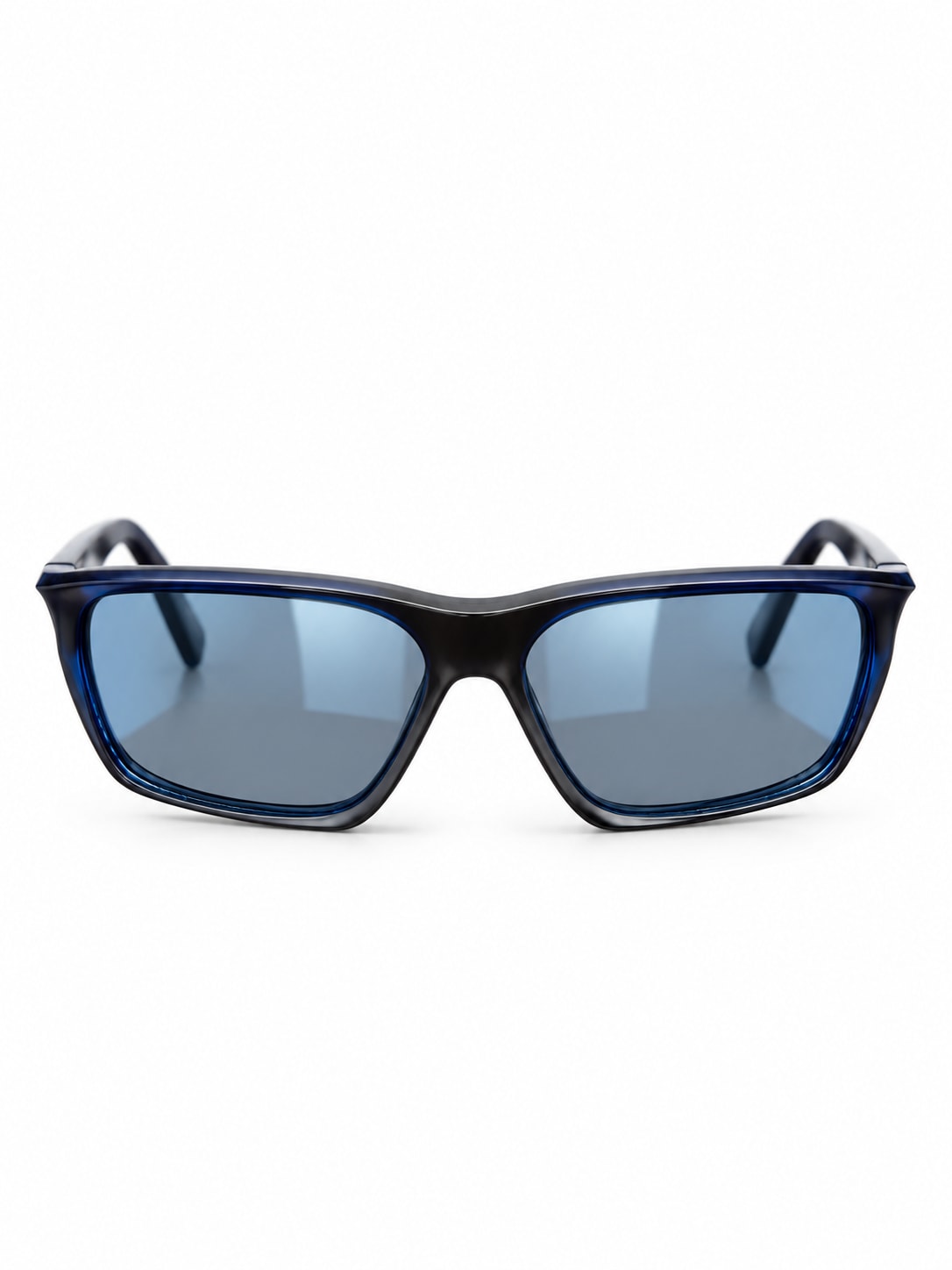 OAKLEY NAVY BLUE SQUARE SPORTS SUNGLASSES