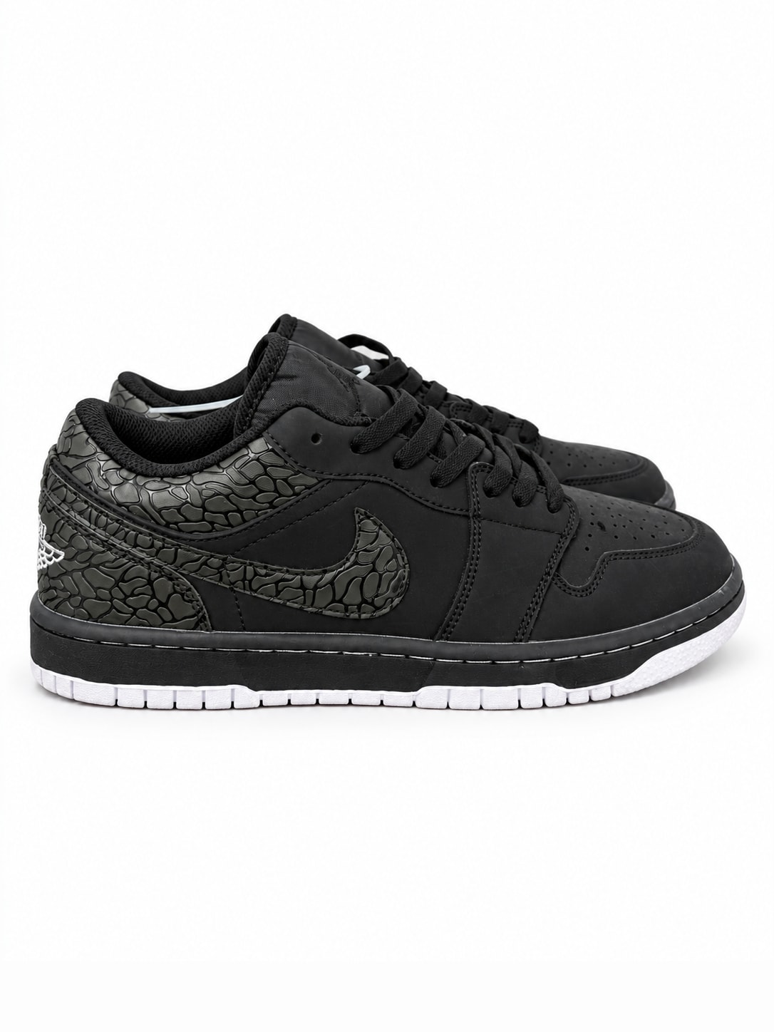 AIR JORDAN 1 LOW — BLACK ELEPHANT PRINT