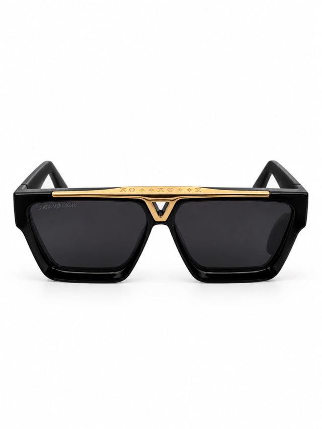 LOUIS VUITTON 1.1 EVIDENCE SUNGLASSES (BLACK / GOLD)