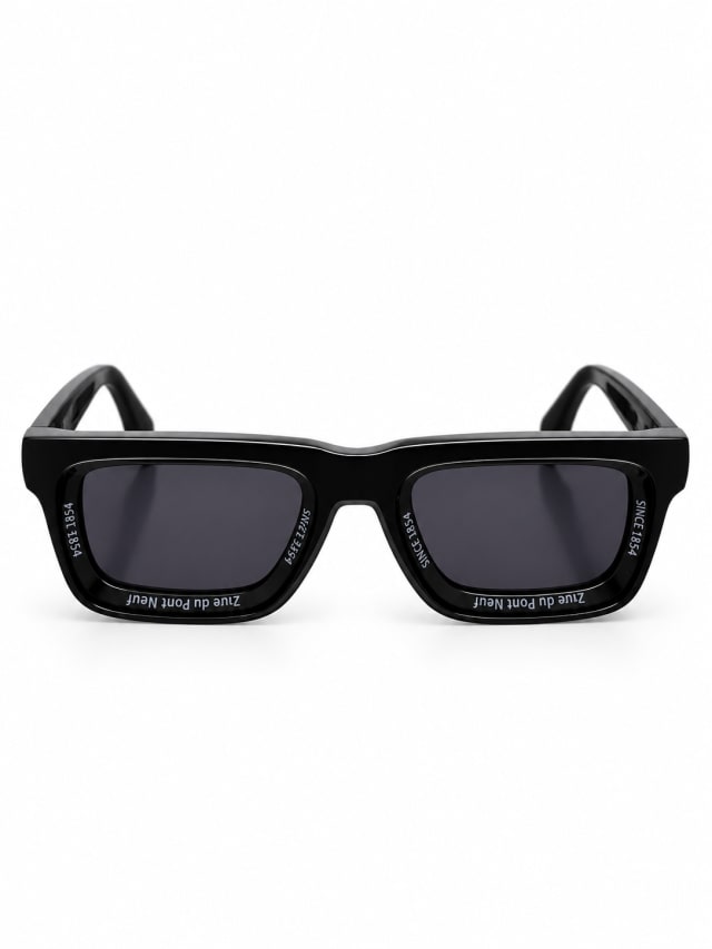 LOUIS VUITTON LV SUPER VISION SQUARE SUNGLASSES (BLACK)