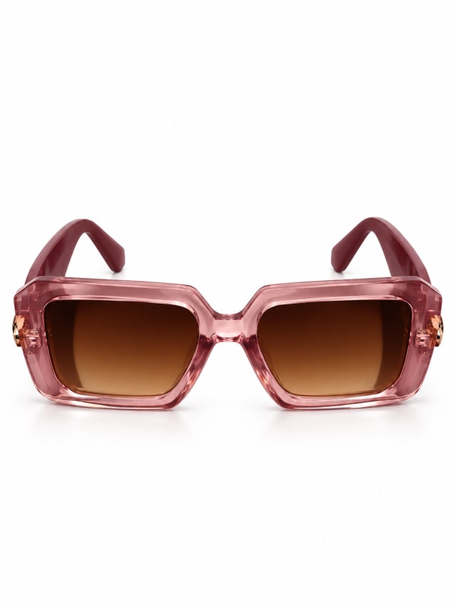 BVLGARI SERPENT - GEOMETRIC SQUARE (PINK/BURGUNDY)