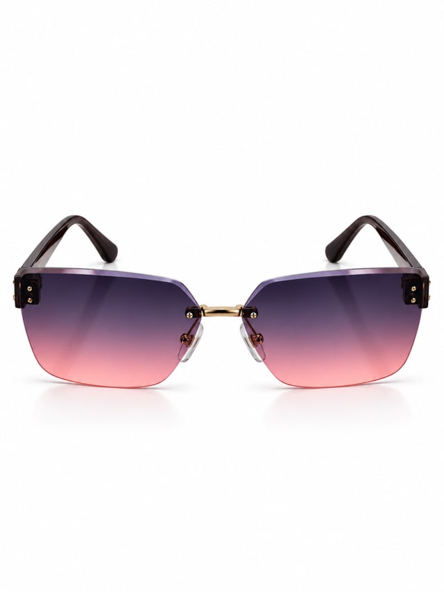 Purple Gradient Red-Temple Sunglasses